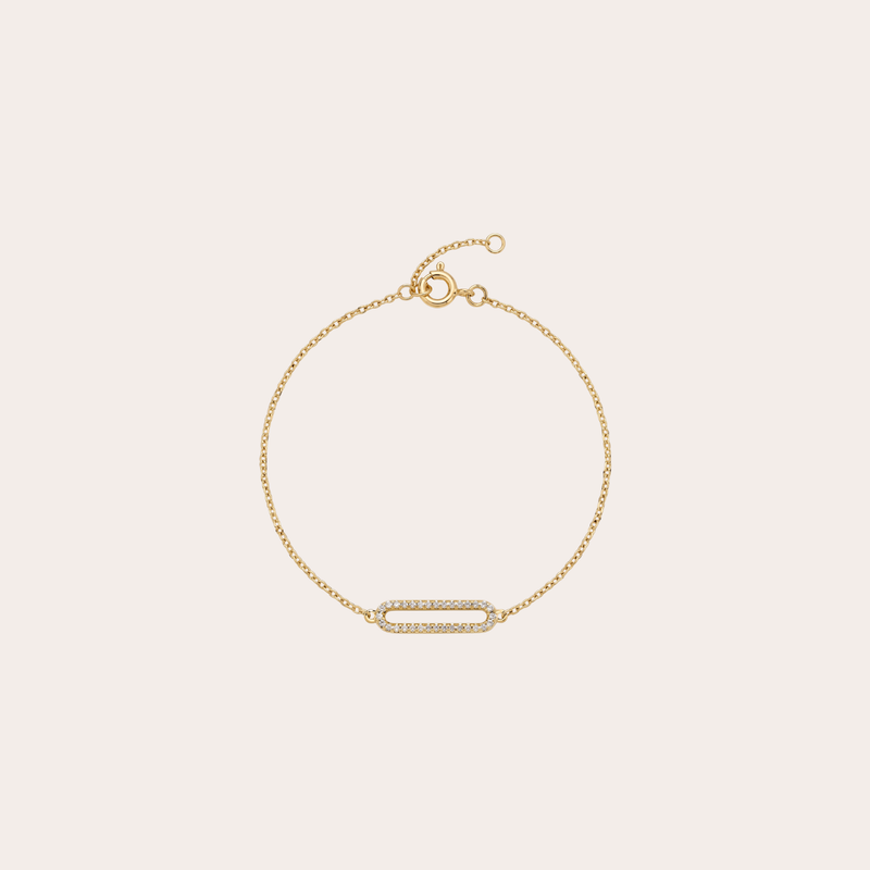 Dainty Glow Zirconia Bracelet