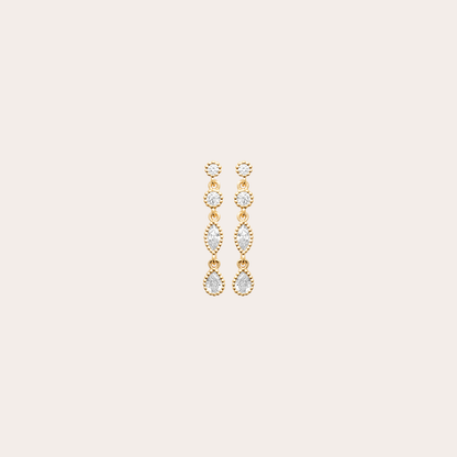 Liora 18K vergulde oorbellen