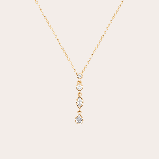 Liora 18K vergulde halsketting