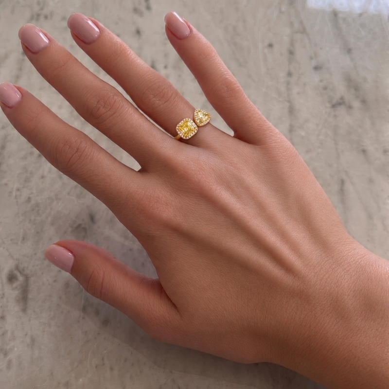 Elowen 18K Gold Plated Ring