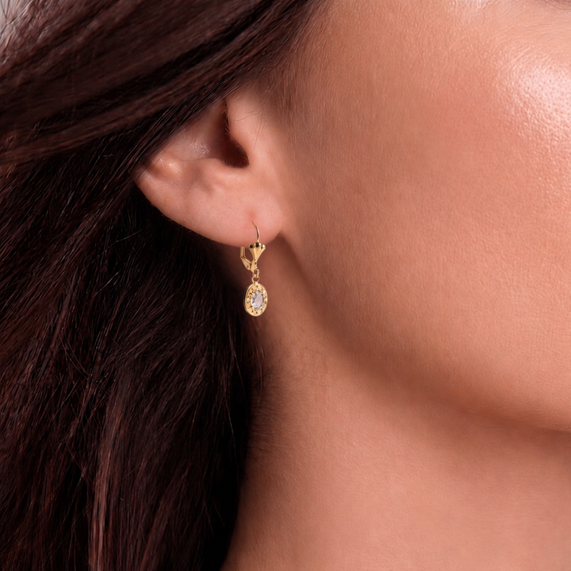 Zaria 18K Gold Plated Earrings
