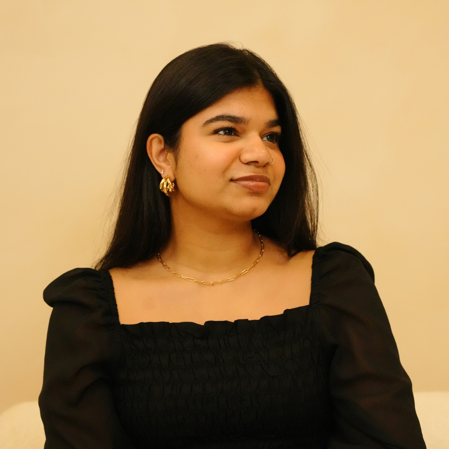 Ruth 18K Gold Plated Zirconia Earrings