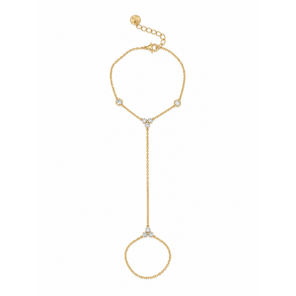Valora Handketting – Roestvrij staal – Goud/Zilver