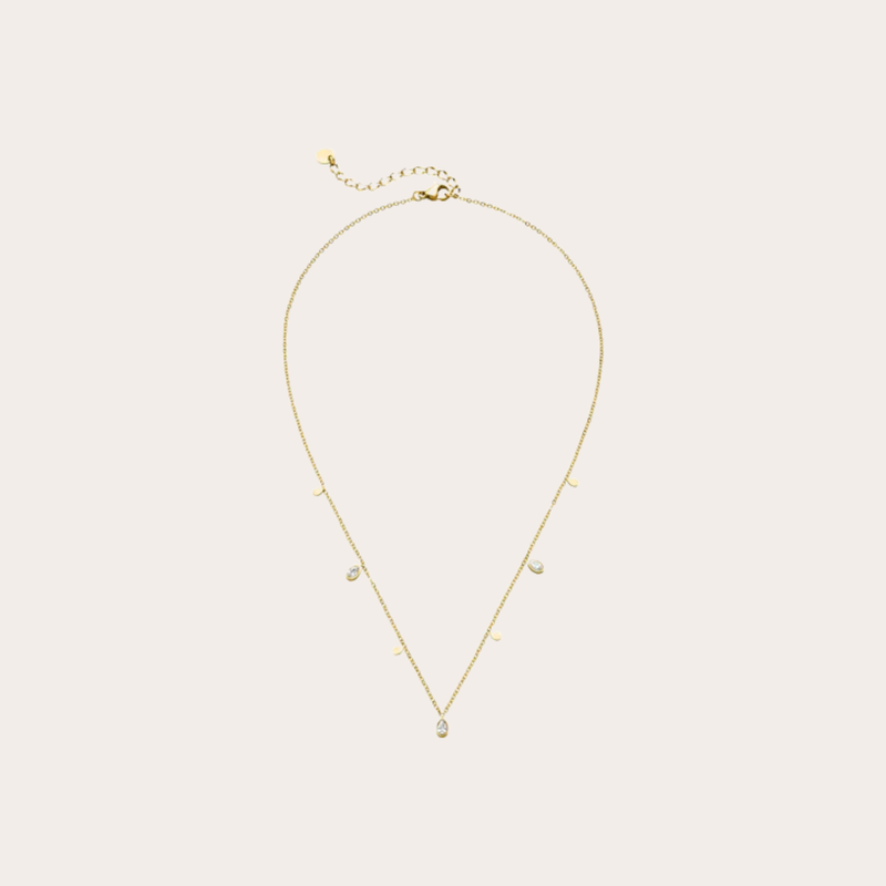 Shine Drops 18K Gold Plated Necklace