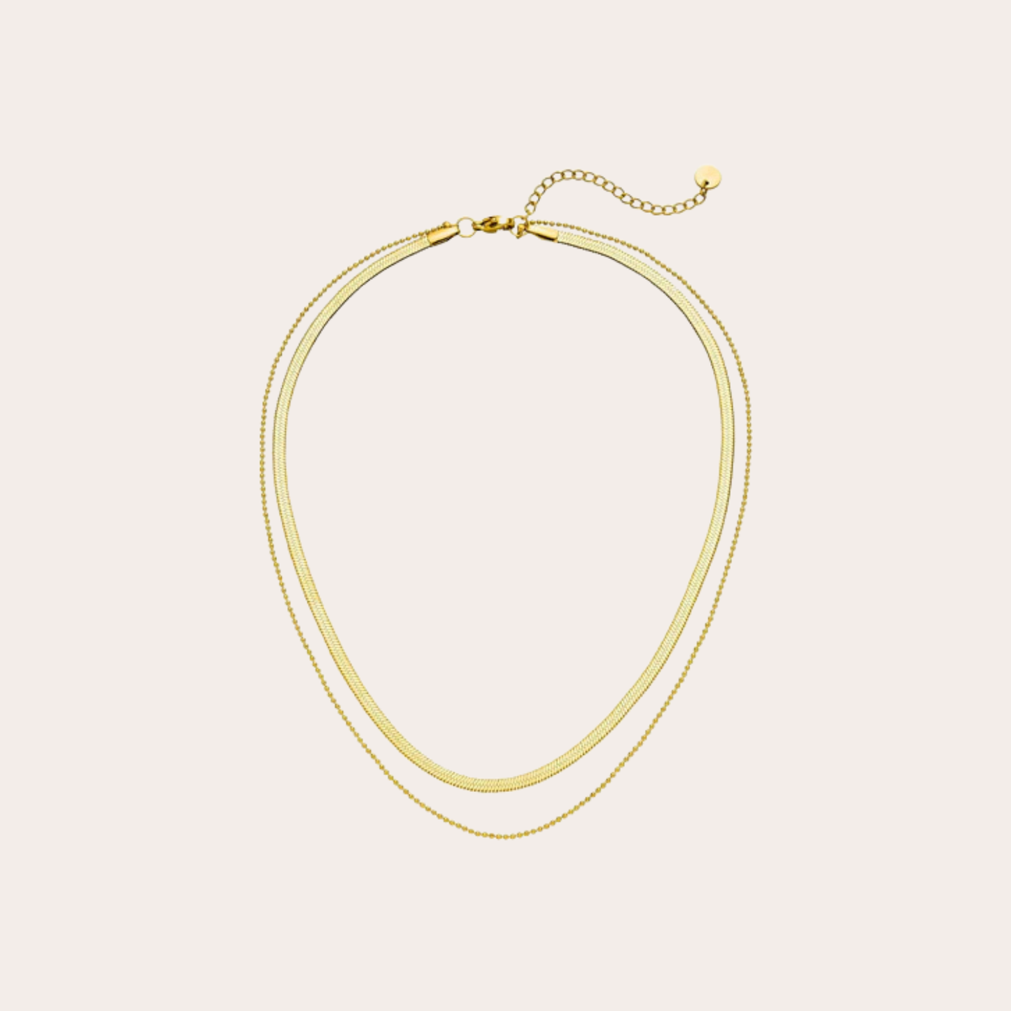 Dubbellaagse ketting
