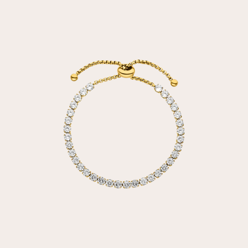 Julia 18K Gold Plated Zirconia Bracelet