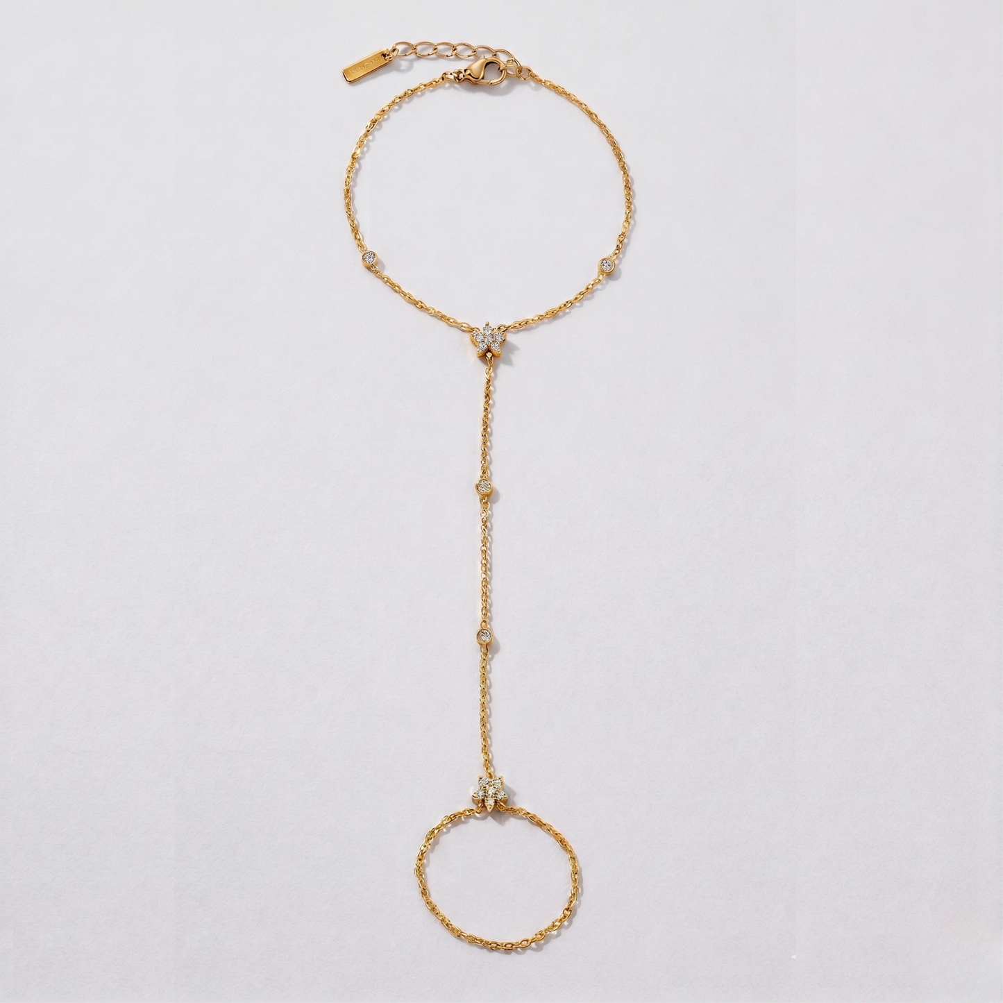 Luna Handketting – Roestvrij staal – Goud/Zilver