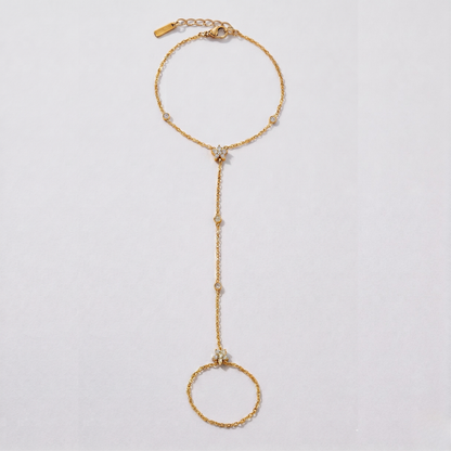 Luna Handketting – Roestvrij staal – Goud/Zilver