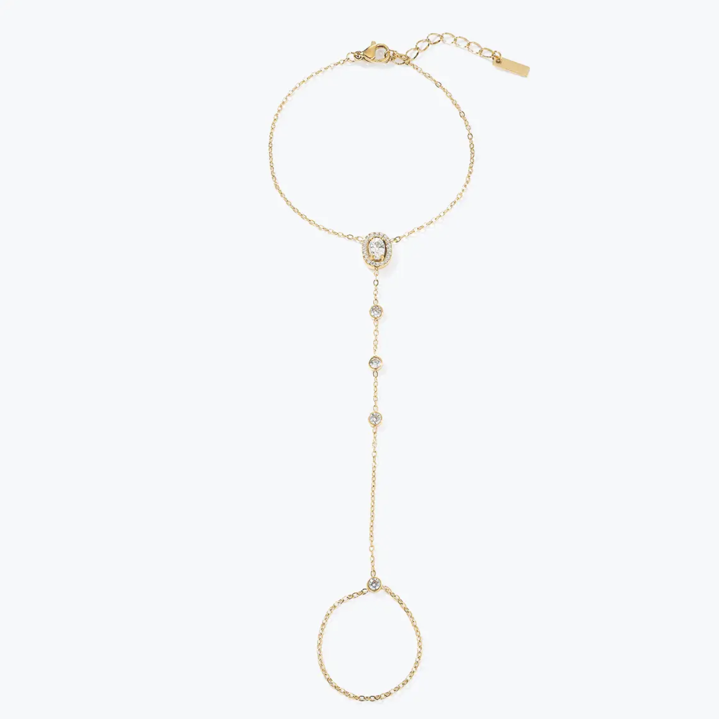 Nova Handketting – Roestvrij staal – Goud/Zilver