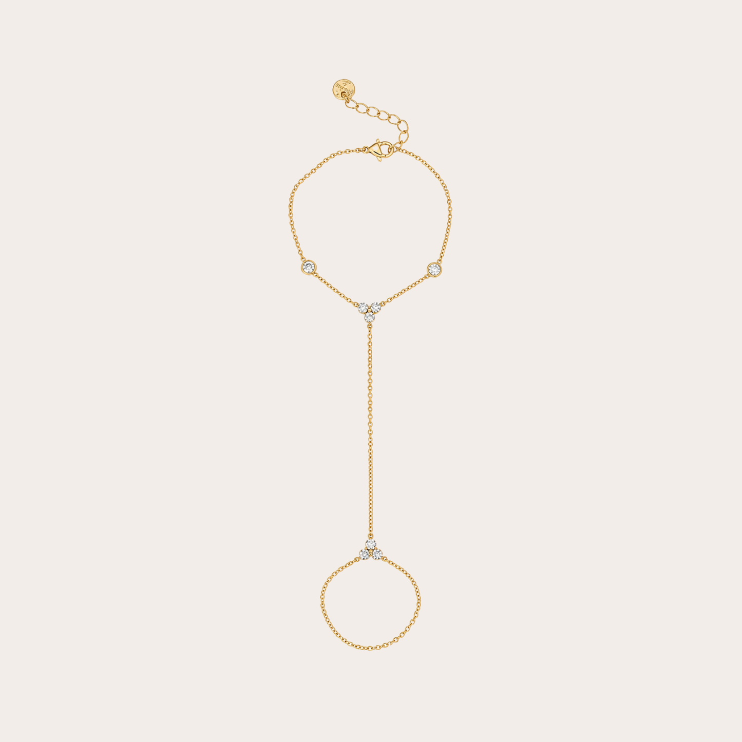 Valora Handketting – Roestvrij staal – Goud/Zilver