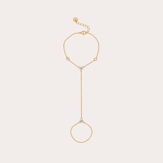 Valora Handketting – Roestvrij staal – Goud/Zilver