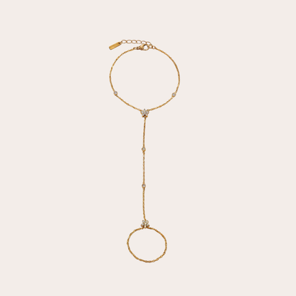 Luna Handketting – Roestvrij staal – Goud/Zilver
