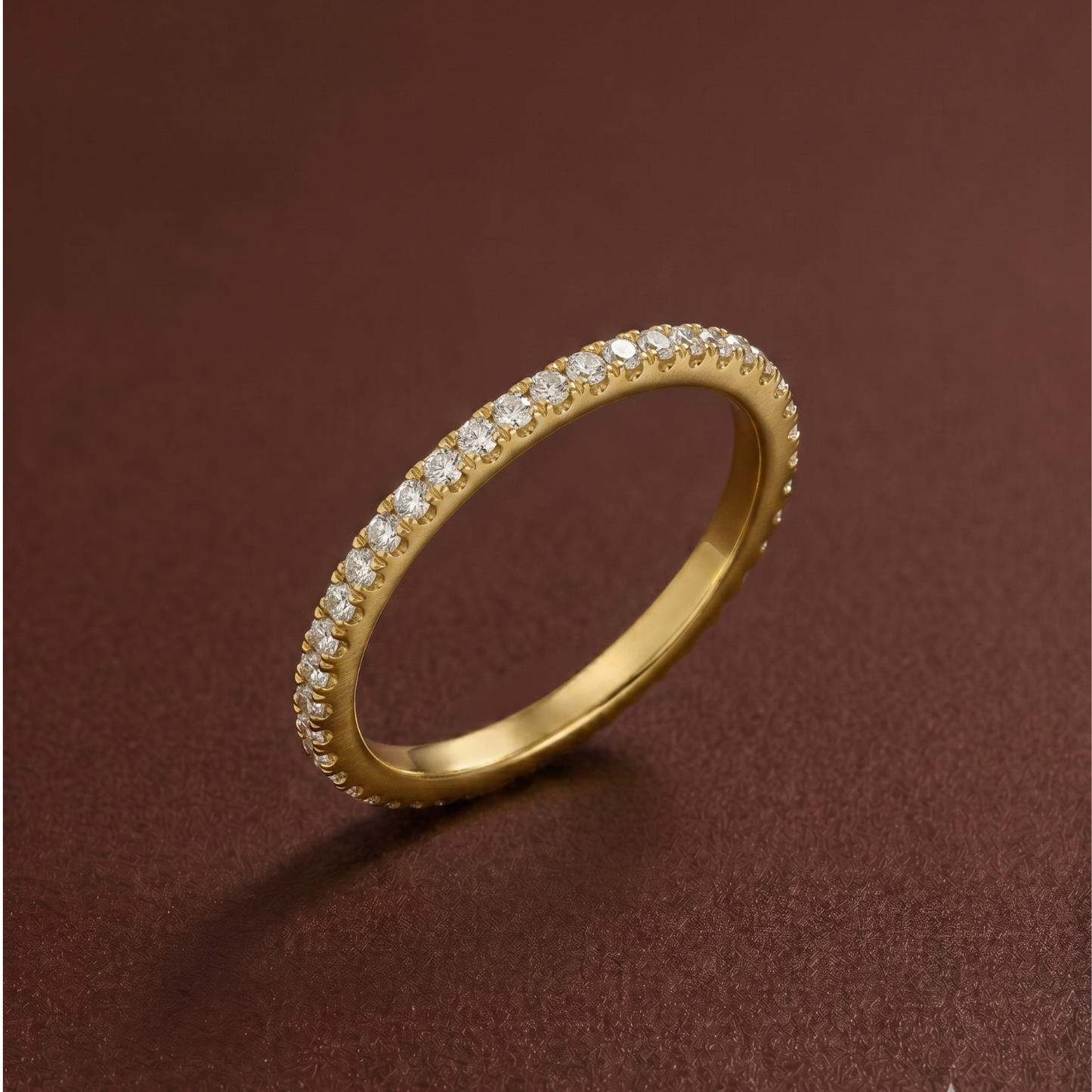 Timeless Spark Zirconia 18K Vergulde Ring