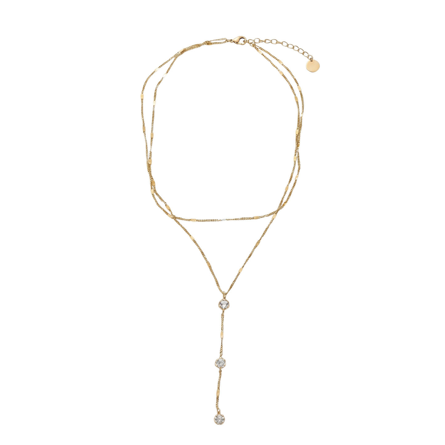 Celeste Necklace – Stainless Steel – Gold/Silver