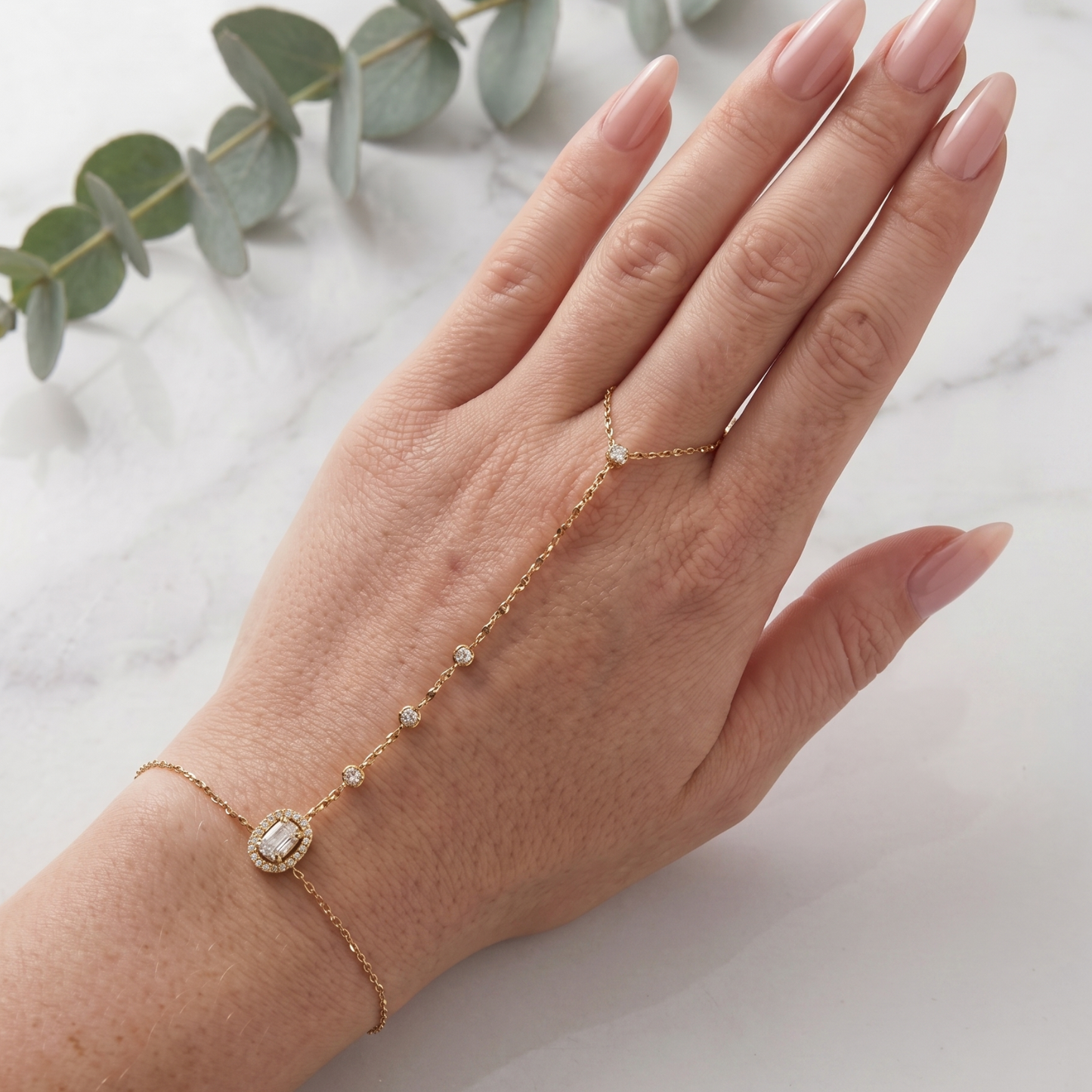 Nova Handketting – Roestvrij staal – Goud/Zilver