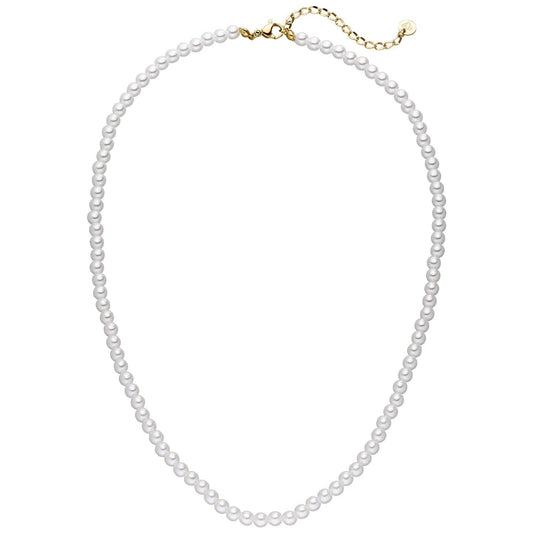 Hannah 18K Gold Plated Pearl Necklace