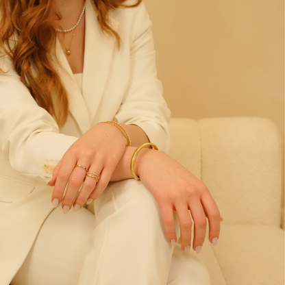 Julia 18K Gold Plated Bracelet