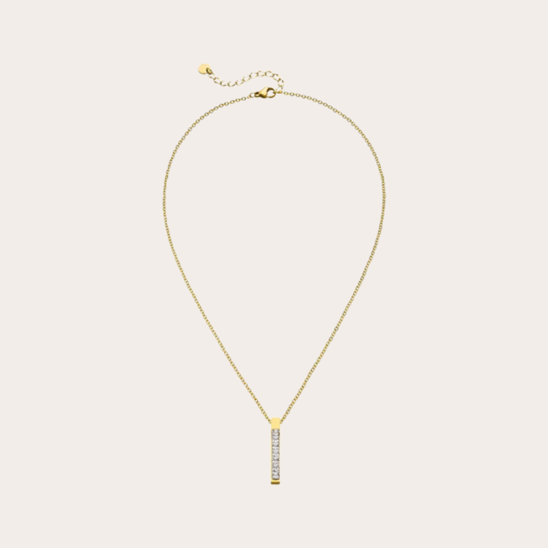 Zircon Bar Necklace