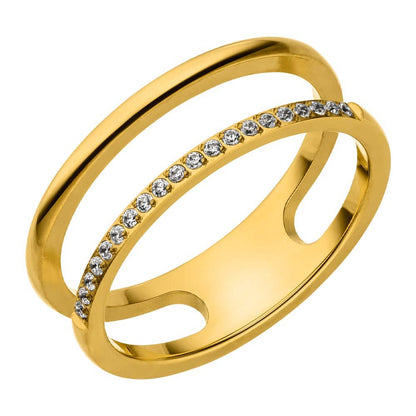 Donna 18K Gold Plated Ring