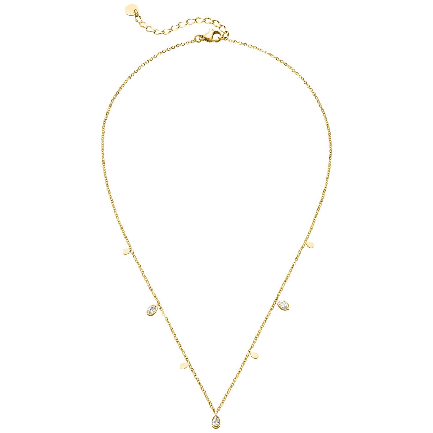 Shine Drops 18K Gold Plated Necklace